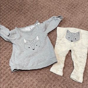 🌷DYLAN AND ABBY 2 PIECE OUTFIT SIZE 0-3MON…